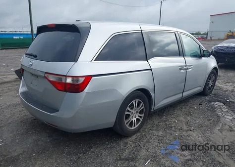 2011 Honda Odyssey Ex-L from USA, damaged, VIN 5FNRL5H62BB072519